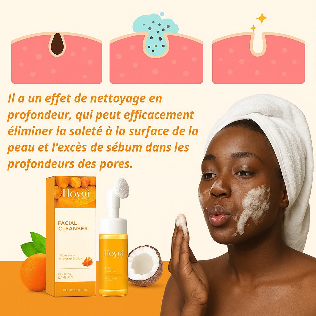 Nettoyant visage au curcuma™️ 5000cfa